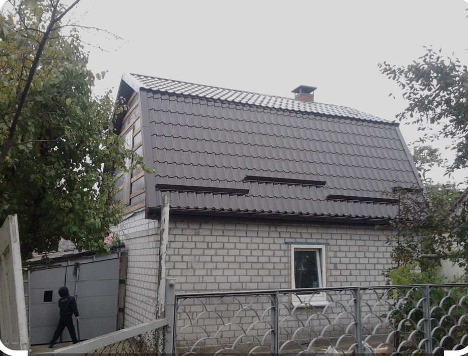 Кровельные работы,кровля,фронтон