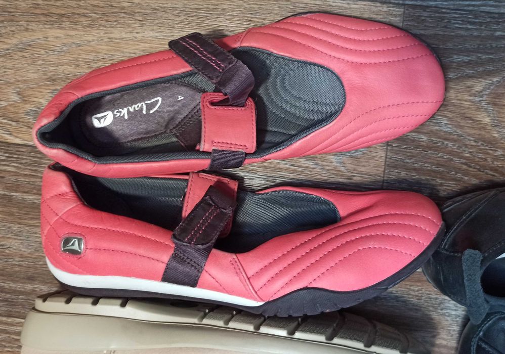 Балетки туфли мокасины Clarks 38 размера, стелька 24,5см Оригинал