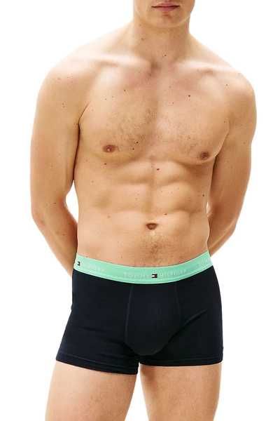 Tommy Hilfiger 3-Pack bokserki majtki męskie granatowe bawełna r. S-XL