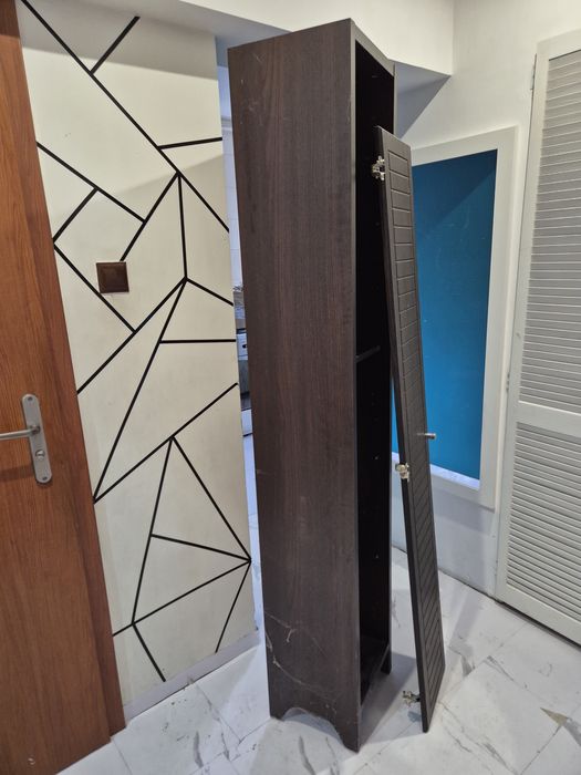 Szafka łazienkowa słupek Cersanit Mocca