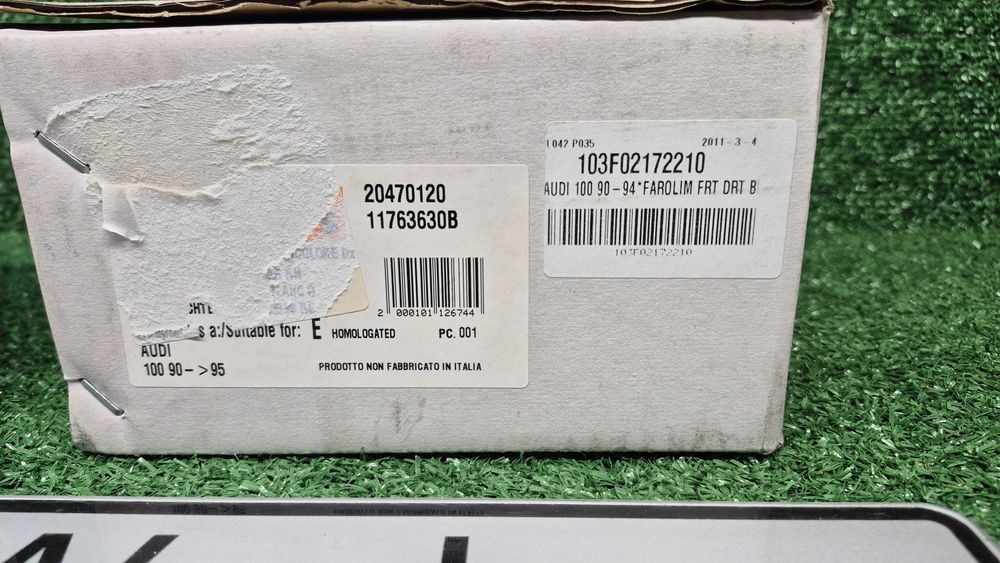 Pisca Farolim Frente Direito Audi 100 C4 Branco 103F02.172210 Novo