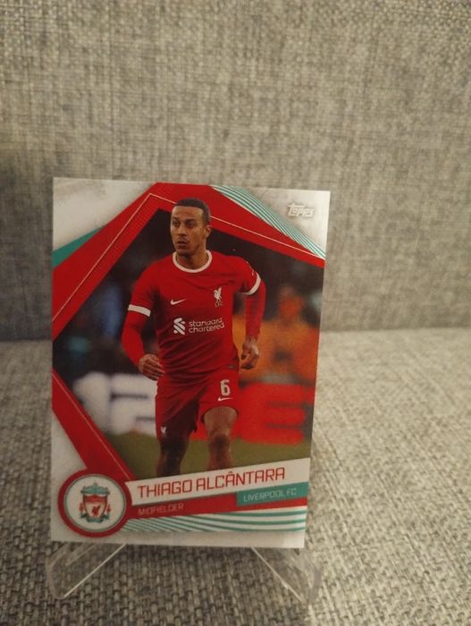 Topps fan set Liverpool 2023/24 thiago alcantara