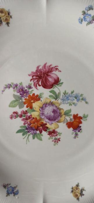 Porcelana Bawaria Patera Schumann Arzberg śred 30 cm motyw kwiatowy