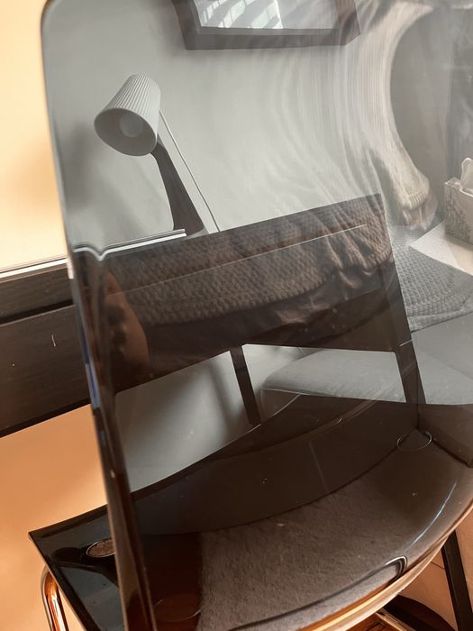 Krzeslo ikea niebieskie przezroczyste