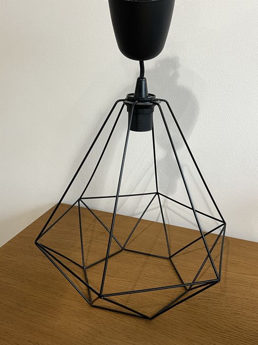 Lampa wisząca ikea wraz z oprawką na kabel