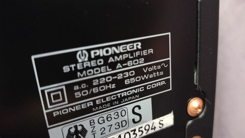 Wzmacniacz Pioneer A-602 Super Stan
