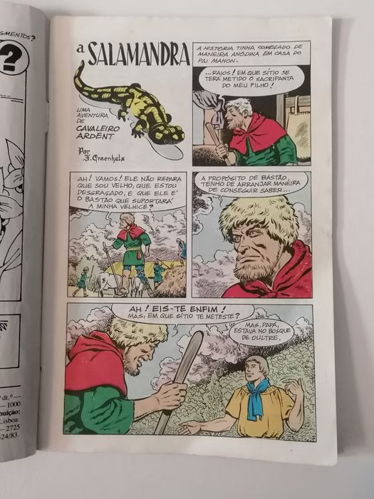 Almanaque do Tintin n° 3, edição Setembro 1983