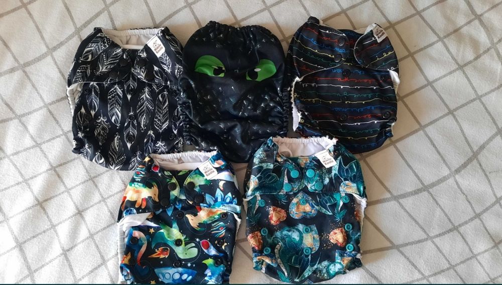 Kit fraldas reutilizáveis