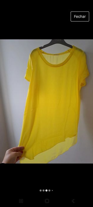 Blusa Intimissimi S amarela