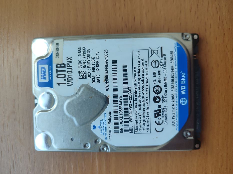 Dysk HDD WD 1 TB 2,5"