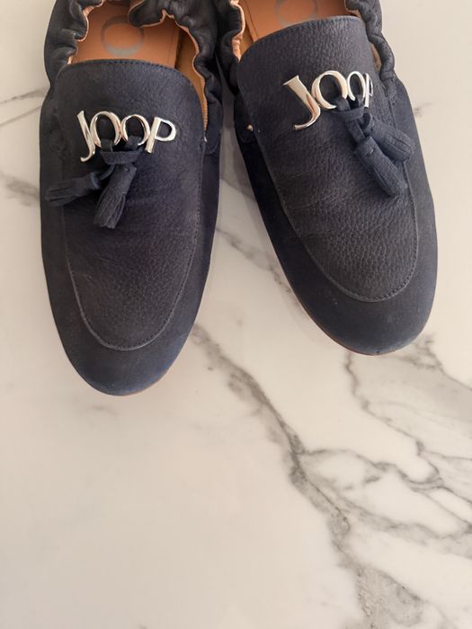 Joop! Mokasyny półbuty r.37 granatowe