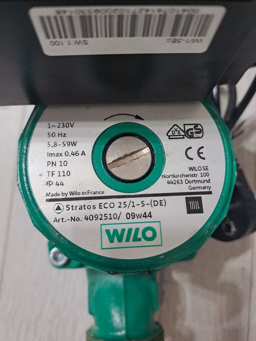 Циркуляційні та рециркуляційні насоси  Wilo,Vortex