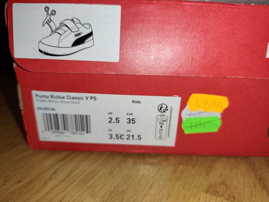 Buty dla dzieci Puma Rickie Classic V PS