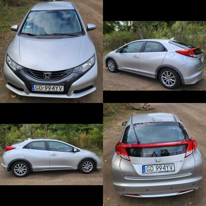 HONDA CIVIC IX Hatchback | 2013 roku | 1.4 Benzyna | Manual | Zarejestrowany | Zadbana bardzo dobry stan techniczny