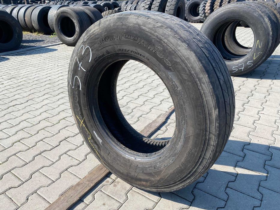 Opona 285/7R19.5 HANKOOK SMART FLEX AH35 Przód 7-8mm