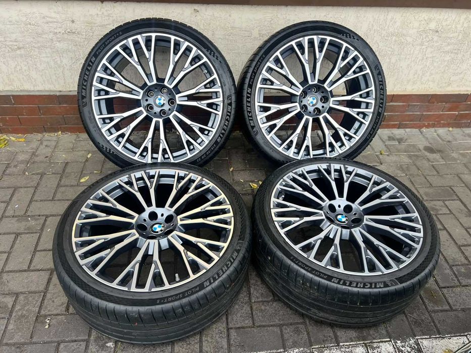 Оригінальні диски 22 5.112 BMW 745i стиль G05 X5 G06 X6!G-Felgen