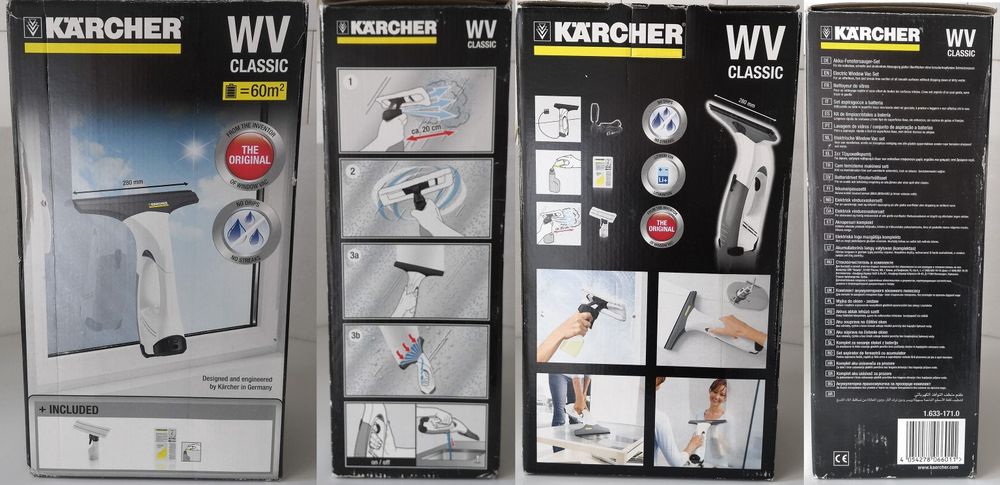 Пилосос для вікон Karcher WV Classic 1.633-171-0