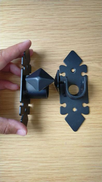 Varão duplo em ferro