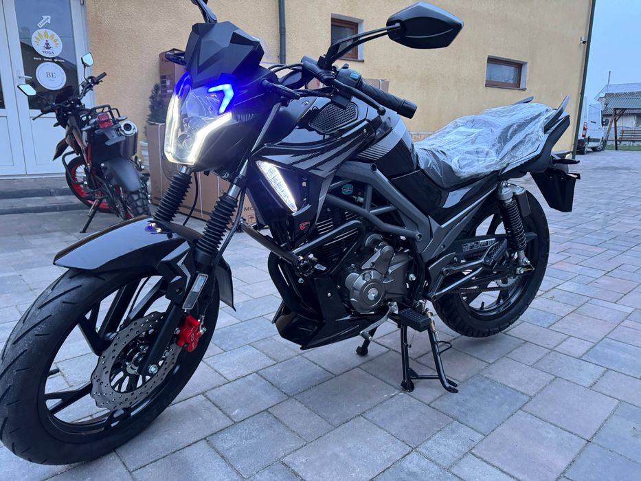 Мотоцикл SP200R-34 МОТОР 200КУБ БАЛАНСВАЛ  повний пакет документів ТОП