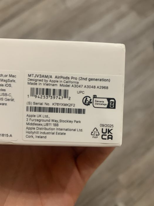 New! AirPods Pro 2 Gen - 2026 Nowe
