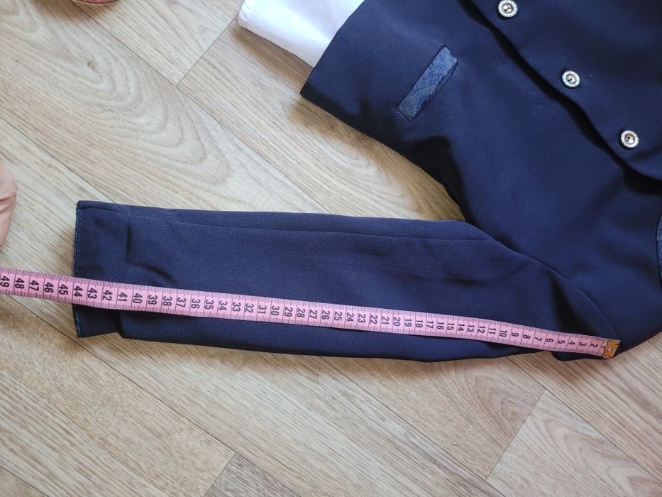 4в1 Костюм шкільний для дівчинки  128 піджак спідниця сарафан блузка