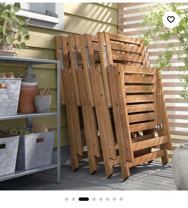 Cadeira madeira Ikea
