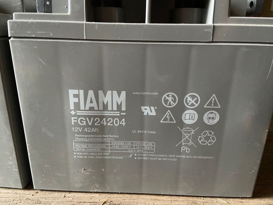 Baterias FIAMM FGV 24204 – Energia Fiável para Todas as Situações