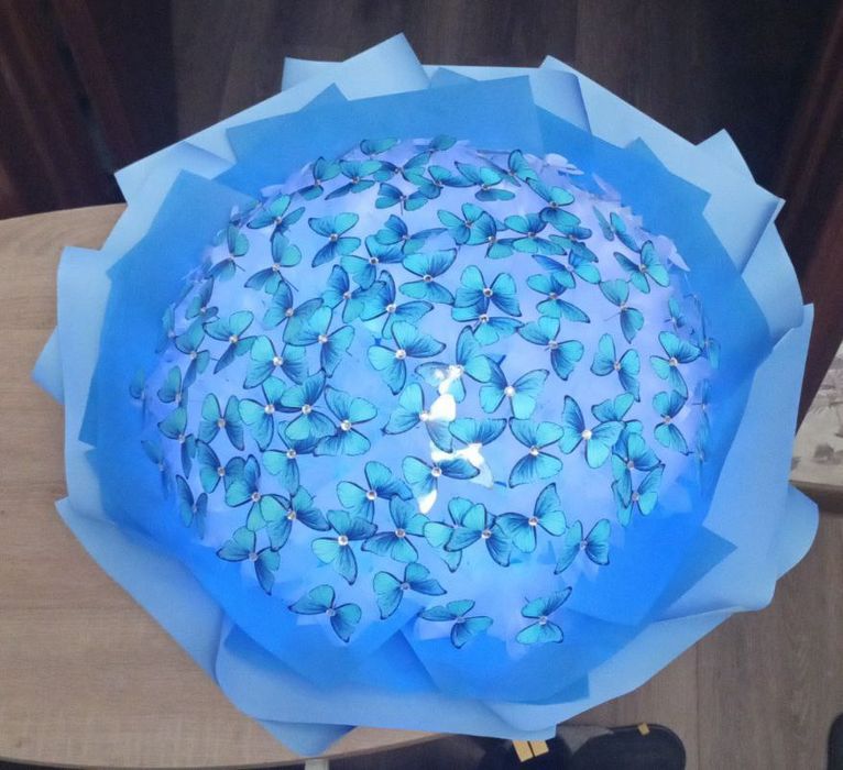 Незвичайний букет з метеликів  Ідеально для свят: День закоханих