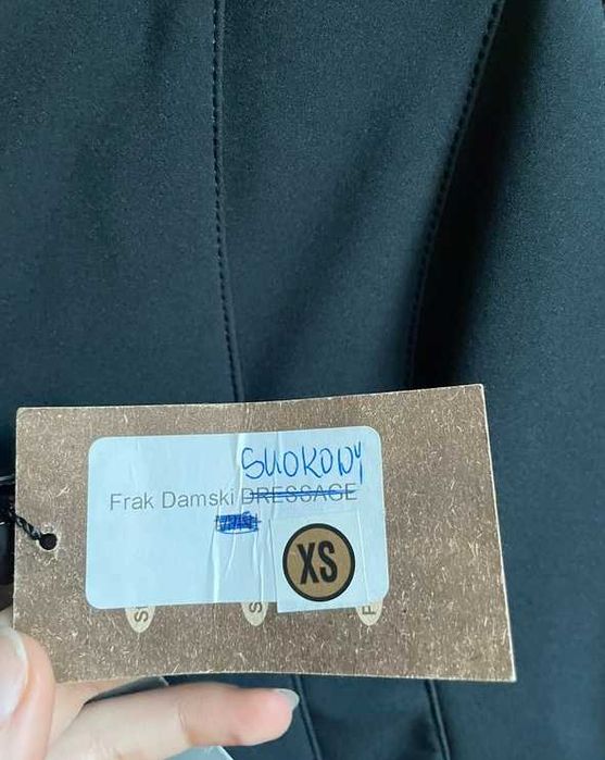 NOWY Frak skokowy jeździecki damski malkem