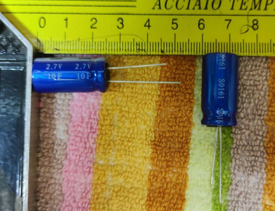 Super kondensator 10 Farad 2 sztuki