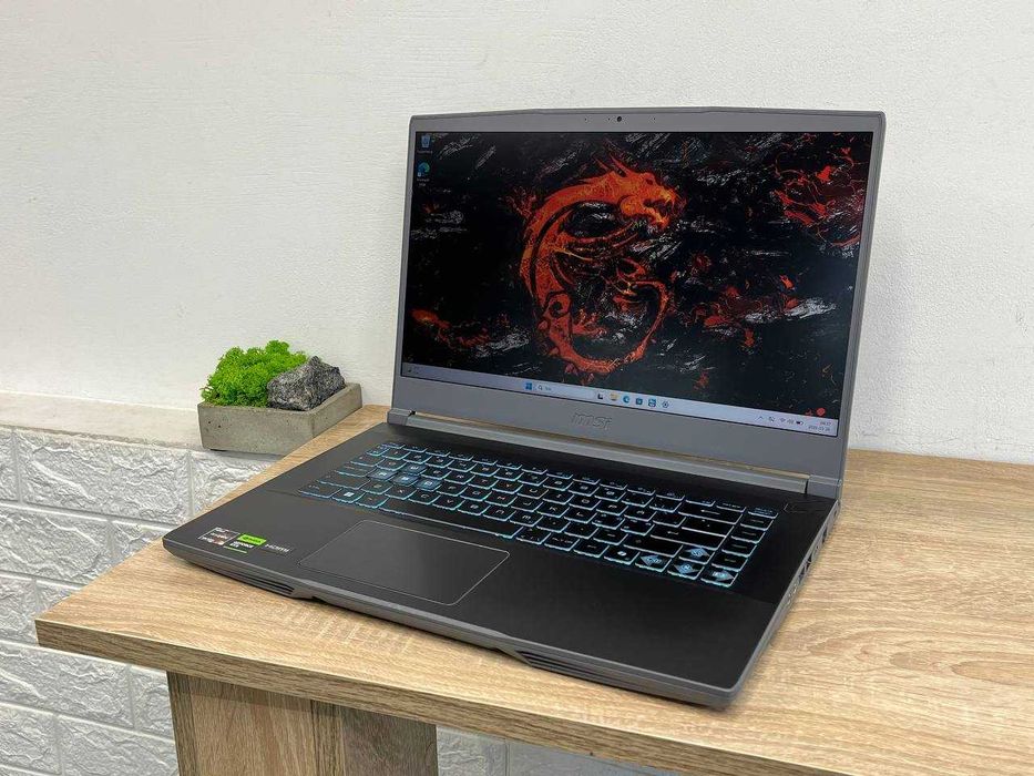 MSI Thin A15 B7VF 15.6 FullHD 144Hz Ryzen 7 - 7735HS RTX4060 8GB 16DDR5/SSD512GB Напрацювання 51 день, Ігровий ноутбук, Магазин, Гарантія