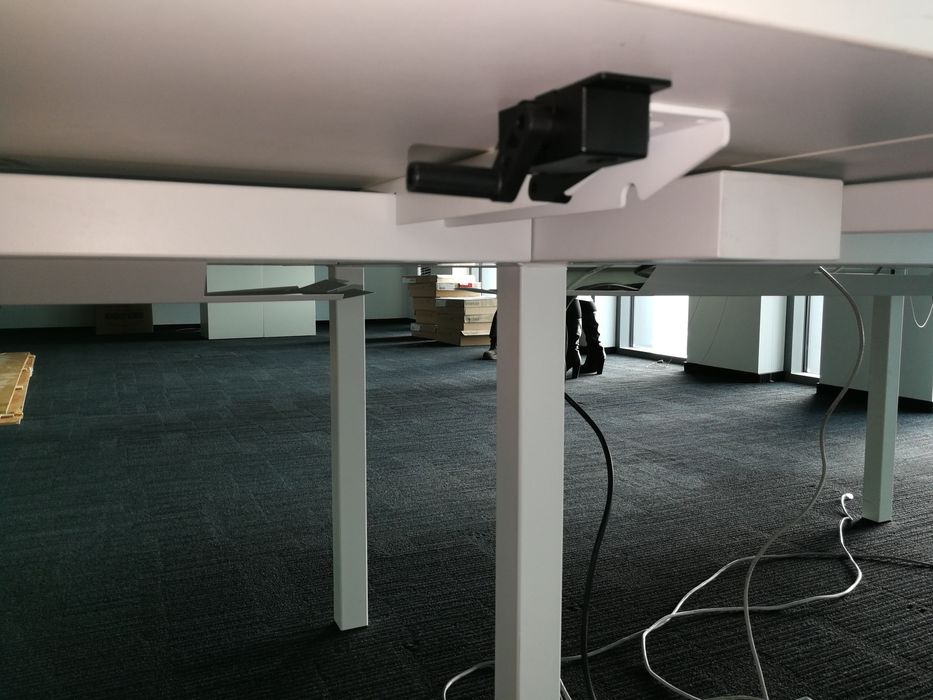 6 sztuk Biurko Białe 140x80
