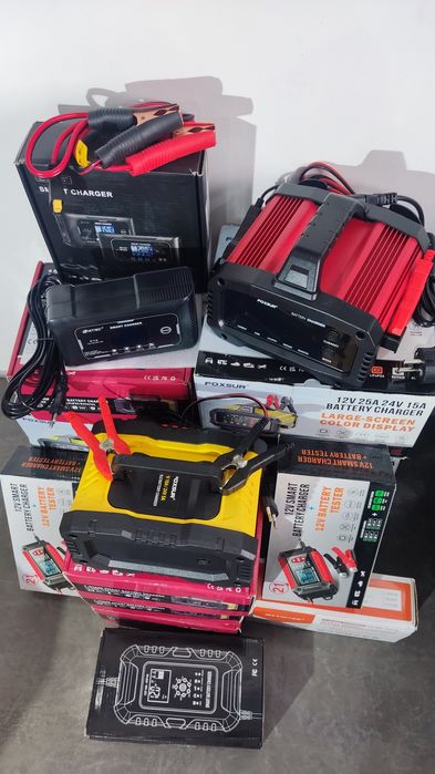 Зарядний пристрій Зарядка акумулятора Автомобільне зарядне 12v/24v