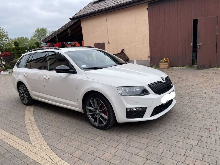 Разборка Skoda Octavia RS бампер капот фара крыло дверь подвеска Шкода