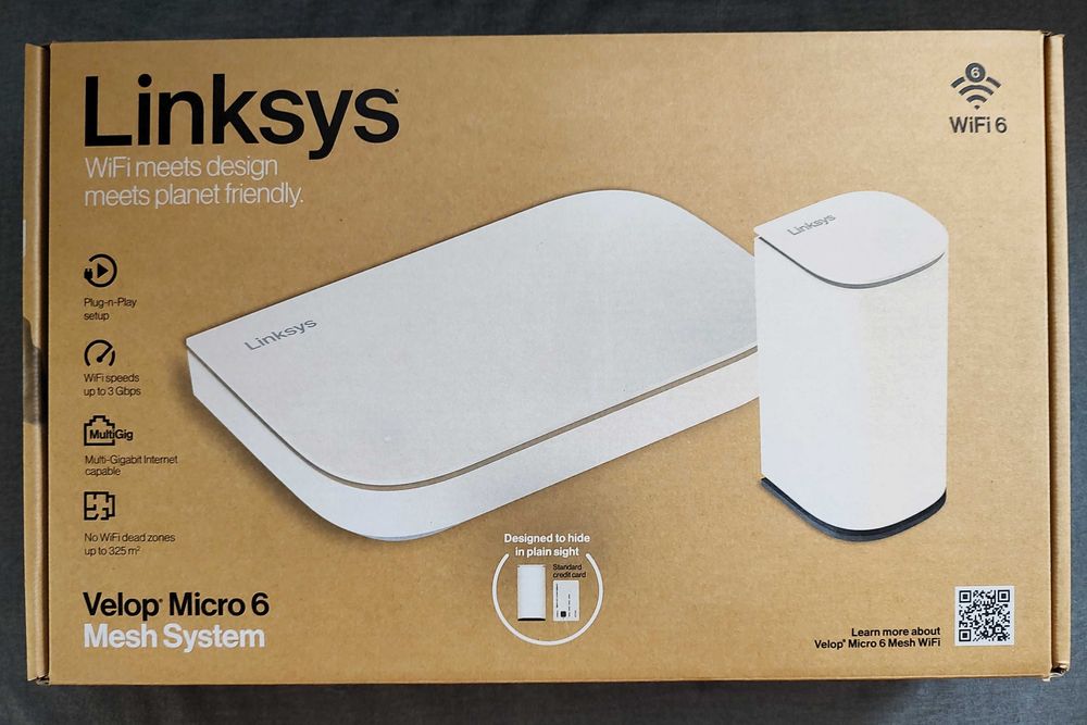 Router Linksys System Mesh Velop Micro Wi-Fi 6 jak TP-Link Deco nowy