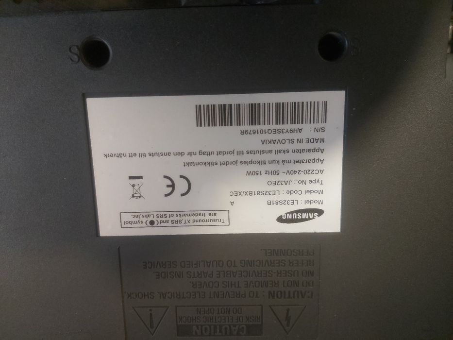 Tv samsung 32  comando original