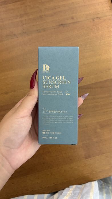 Benton Cica Gel Sunscreen Serum SPF50