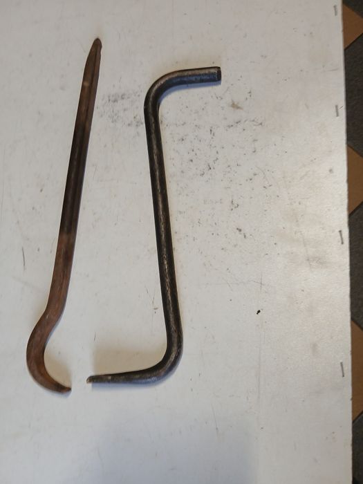 Stara łapka łomik  stan jak na zdięciu prl