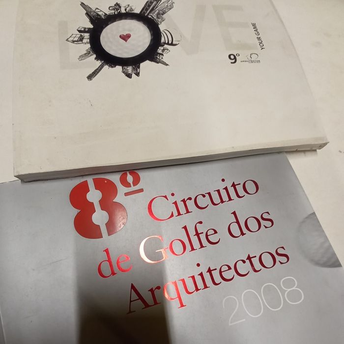 Livros do Clube de Golf dos Arquitetos
