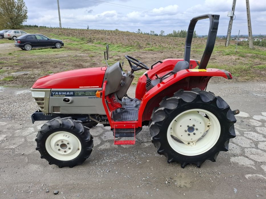 RATY Traktor traktorek 4x4 Yanmar AF 26 km Wspomaganie rewers śliczny
