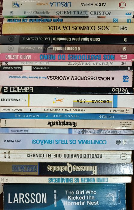 Lote  de  Diversos  LIVROS  Usados ( 1 ) Velharias