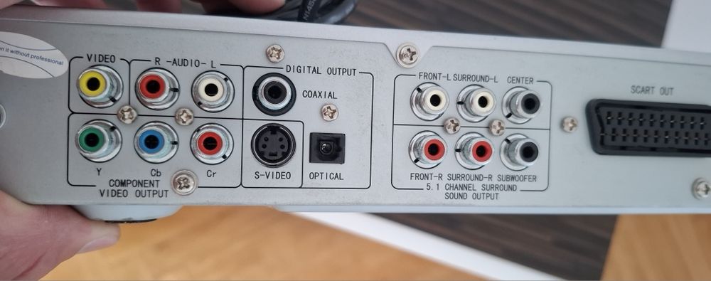 Odtwarzacz dvd microlab gk3100 + glosniki