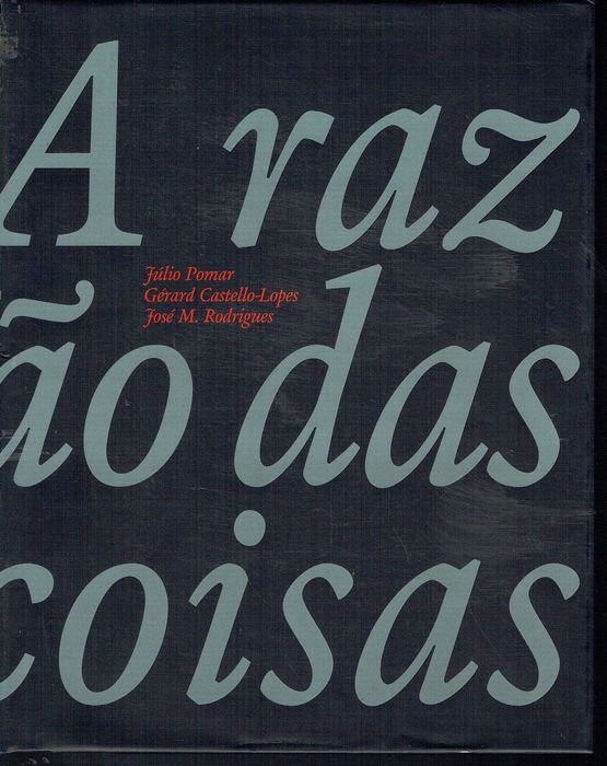 13599  A razão das coisas de  José M. Rodrigues e Júlio Pomar