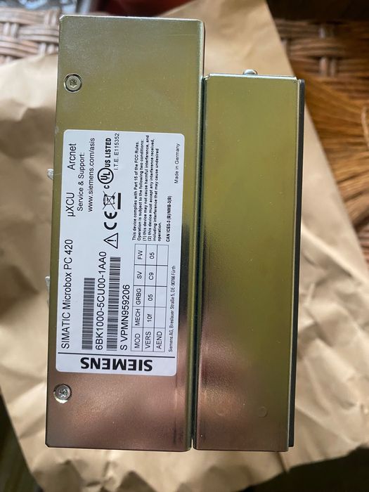 Simatic Siemens Microbox PC 420 , model 6BK1000-5CU00-1AA0