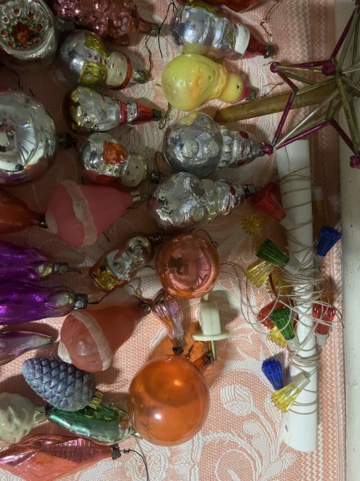 Елочные игрушки СССР 70шт