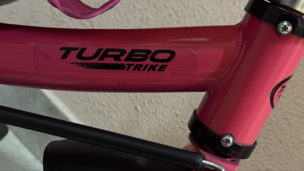 Триколісний дитячий велосипед Turbo Trike з батьківською ручкою