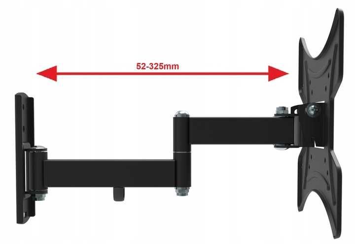 NOWY Wieszak TV Obrotowy UCHWYT 22-42 cale do Telewizora