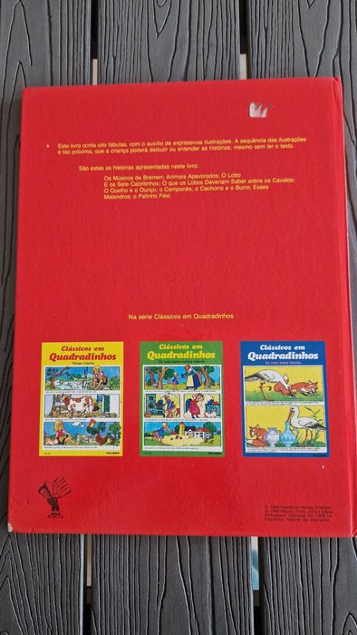 Livro Clássicos em Quadradinhos - Fábulas Maravilhosas