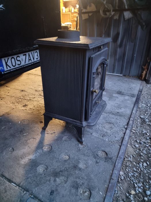Piec żeliwny koza