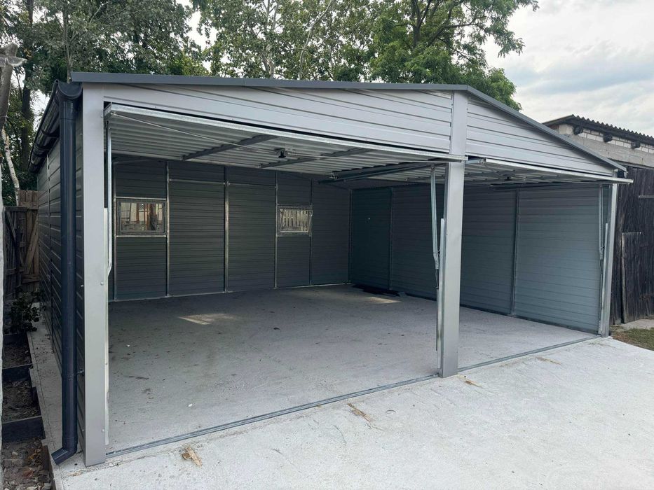 Garaż  blaszany 6x5
